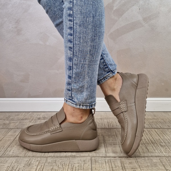 Pantofi casual/sport dama MANOS.RO piele naturala PC2222 - Img 4