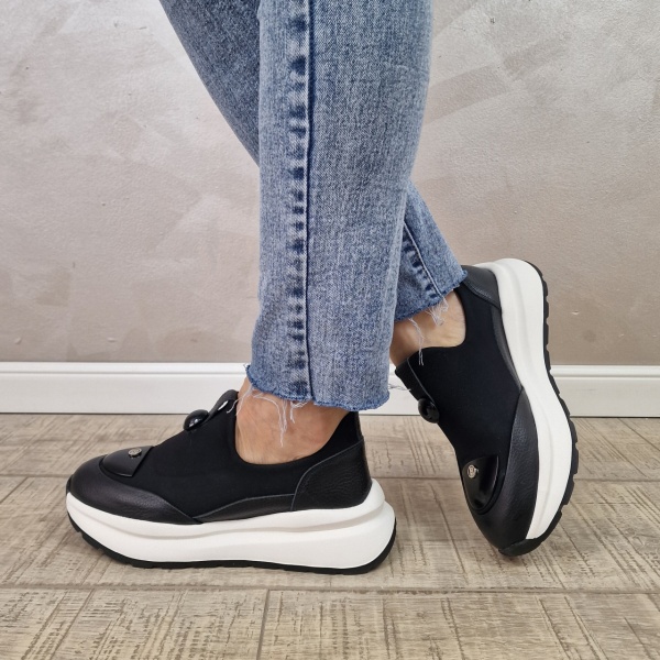 Pantofi casual/sport dama MANOS.RO piele naturala PS483 - Img 4