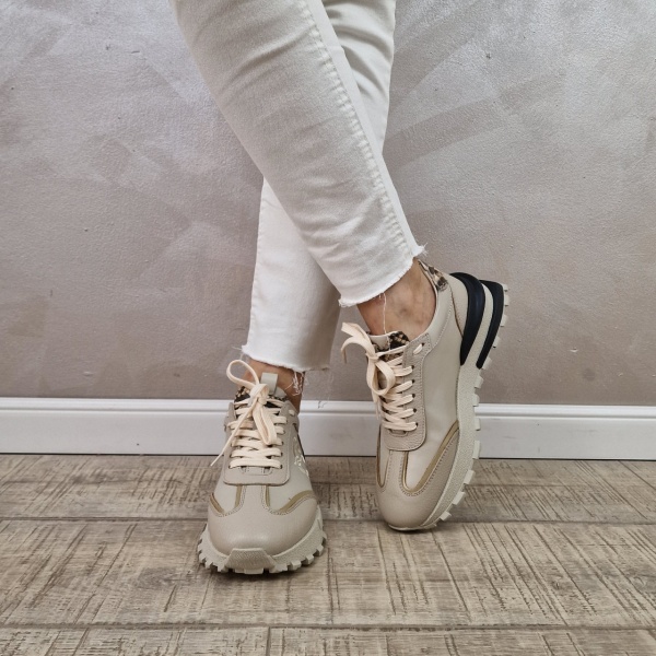Pantofi casual/sport dama MANOS.RO piele naturala PS486 - Img 2
