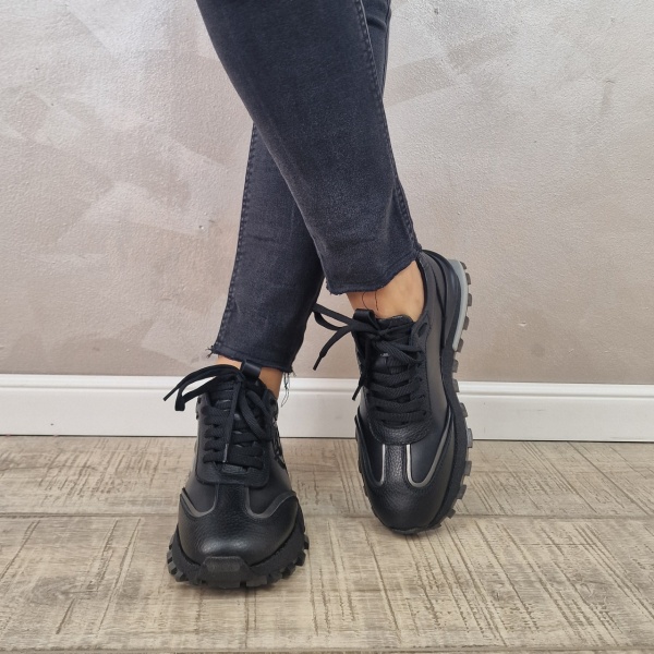 Pantofi casual/sport dama MANOS.RO piele naturala PS489 - Img 2