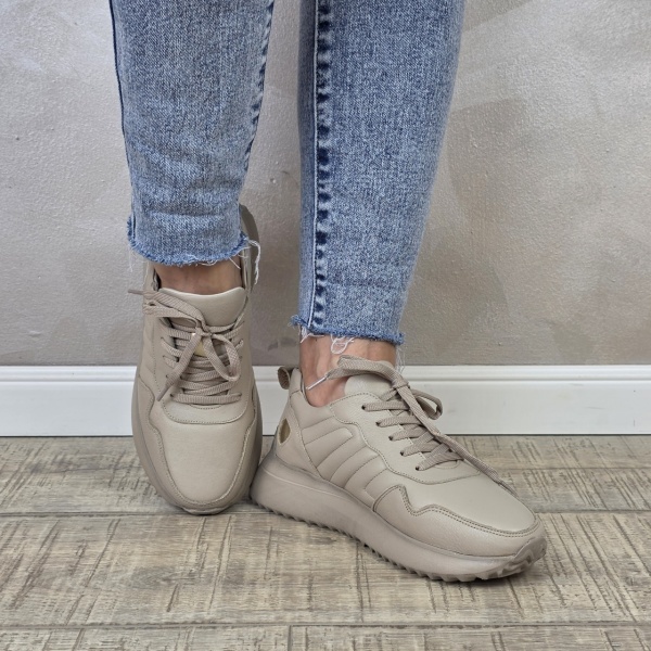 Pantofi casual/sport dama MANOS.RO piele naturala PS692 - Img 3