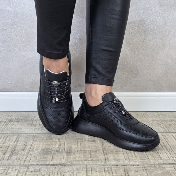 Pantofi casual/sport dama MANOS.RO piele naturala PS694 - Img 3