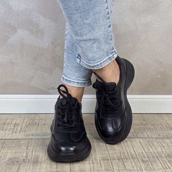 Pantofi dama casual Franco piele naturala PS687 - Img 2
