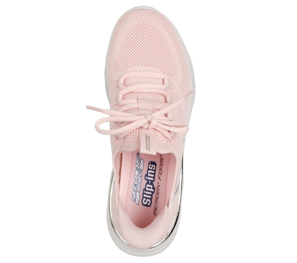 Pantofi dama sport Skechers® Bobs Squad 117617 LTPK - Img 2