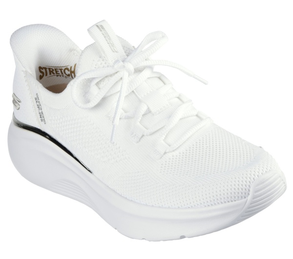 Pantofi dama sport Skechers® Bobs Squad 117617 WHT - Img 5