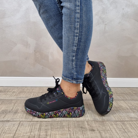 Pantofi dama sport Skechers 314976L BKMT - Img 6
