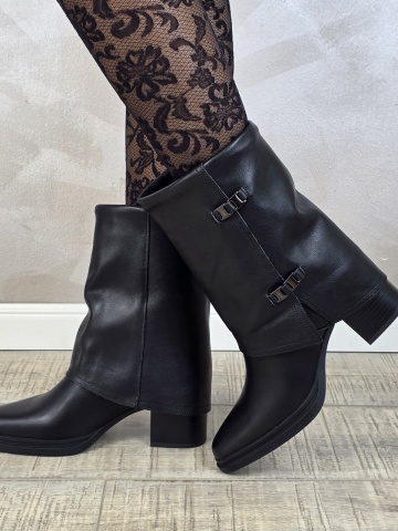 Botine/Ghete dama piele naturala MANOS.RO BT355