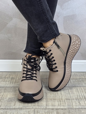 MANOS.RO Ghete dama casual sport piele naturala Filippo GD2632 - Img 2