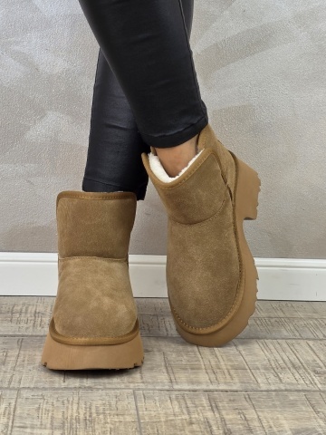 MANOS.RO Ghete dama piele naturala Water Repellent ANA VIOTTI GD2340 - Img 2