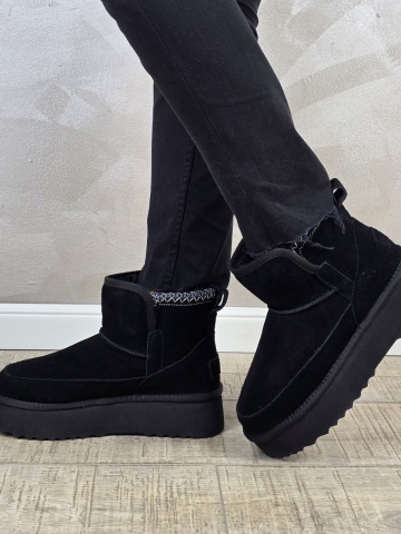 MANOS.RO Ghete dama piele naturala Water Repellent ANA VIOTTI GD2382 - Img 3