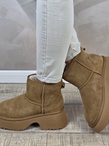 MANOS.RO Ghete dama piele naturala Water Repellent ANA VIOTTI GD2427