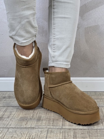 MANOS.RO Ghete dama piele naturala Water Repellent ANA VIOTTI GD2437 - Img 3