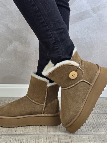 MANOS.RO Ghete dama piele naturala Water Repellent ANA VIOTTI GD2530 - Img 2