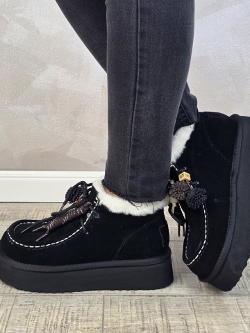 MANOS.RO Ghete/Pantofi dama piele naturala Water Repellent ANA VIOTTI GD2625