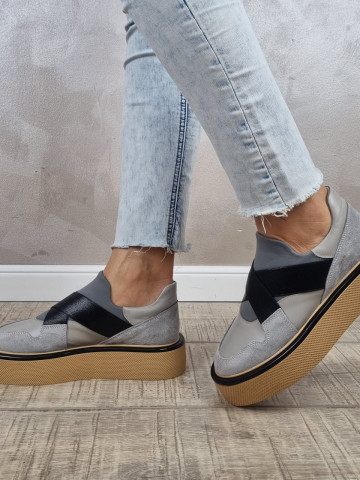 MANOS.RO Pantofi casual dama piele naturala PC1700