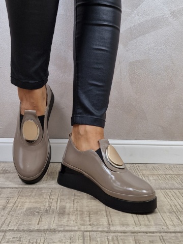 MANOS.RO Pantofi casual dama piele naturala PC1916 - Img 2