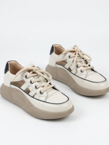 MANOS.RO Pantofi dama casual sport piele naturala FEEL PS752 - Img 6