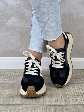 MANOS.RO Pantofi dama casual sport piele naturala Filippo PC2370 - Img 3
