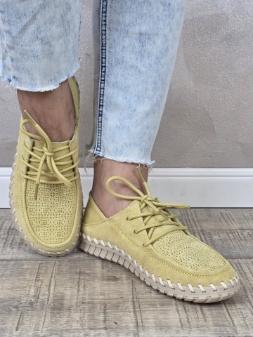 MANOS.RO Pantofi dama casual sport piele naturala FILIPPO PC2392