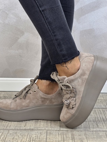 MANOS.RO Pantofi dama casual sport piele naturala FILIPPO PC2463 - Img 4