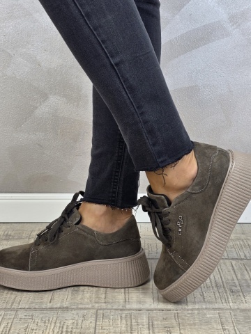MANOS.RO Pantofi dama casual sport piele naturala FILIPPO PC2465