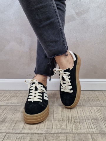 MANOS.RO Pantofi dama casual sport piele naturala Filippo PS468 - Img 3
