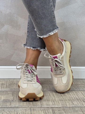 MANOS.RO Pantofi dama casual sport piele naturala Filippo PS599 - Img 3