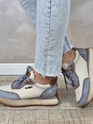 MANOS.RO Pantofi dama casual sport piele naturala Filippo PS680