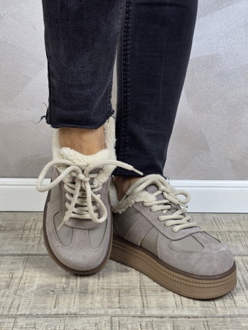 MANOS.RO Pantofi dama casual sport piele naturala FILIPPO PS884 - Img 2