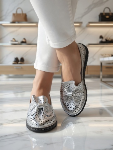 MANOS.RO Pantofi dama piele naturala B675