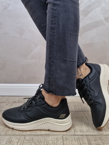 MANOS.RO Pantofi dama sport Skechers® Bobs Arch Comfort B 117560 BLK - Img 3