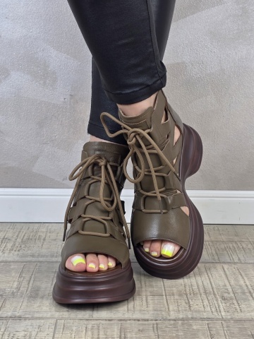 MANOS.RO Sandale FASHION dama piele naturala FRANCO GERARDO SV1688