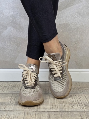 Pantofi casual/sport dama MANOS.RO piele naturala PC2309 - Img 2