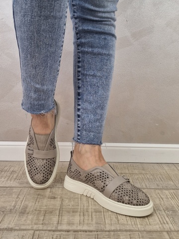 Pantofi casual/sport dama MANOS.RO piele naturala PV2154 - Img 2