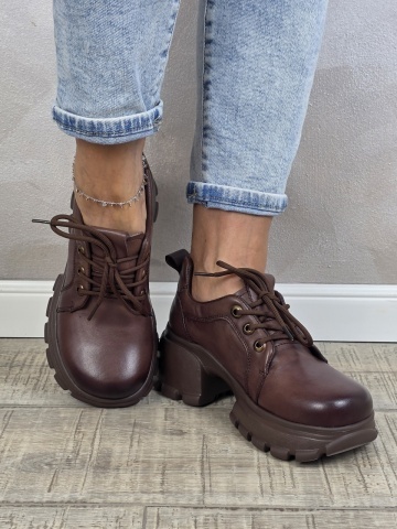 Pantofi dama casual FORMAZIONE piele naturala PC2448 - Img 2