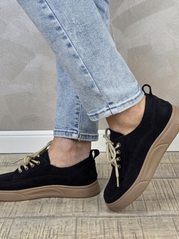 Pantofi dama casual Franco piele naturala PC2326