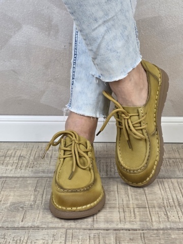 Pantofi dama casual Franco piele naturala PC2384 - Img 4