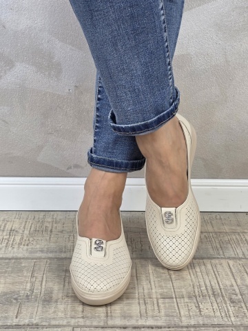 Pantofi dama MANOS.RO piele naturala PP417 - Img 2