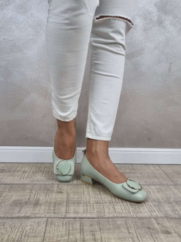 Pantofi dama piele naturala PO328 - Img 2