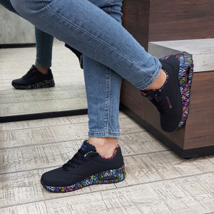 Pantofi dama Skechers 155506 BBK
