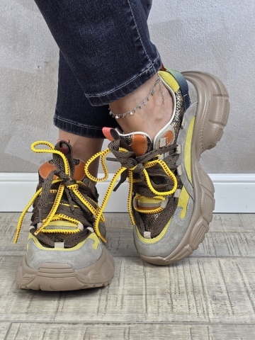 Pantofi dama sport FEELING piele naturala PS806 - Img 5