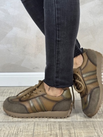 Pantofi dama sport FORMAZIONE piele naturala PS618 - Img 2