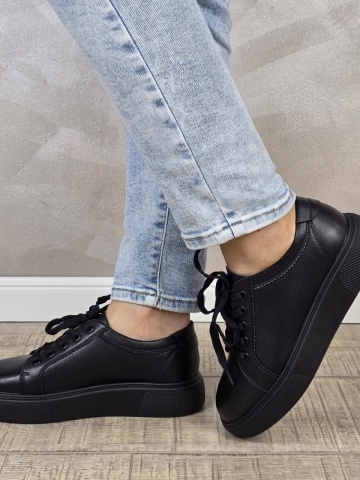 Pantofi dama sport Formazione piele naturala PS705 - Img 4