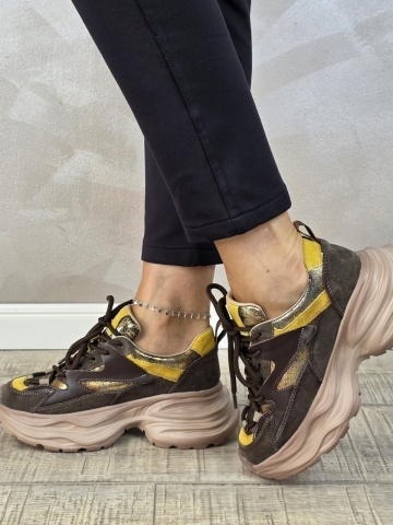 Pantofi dama sport FRANCO GERARDO piele naturala PS856