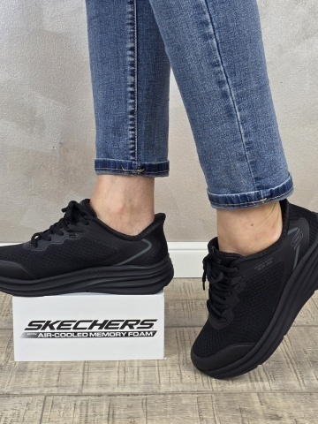 Pantofi dama sport Skechers® Bobs Skillz - Too Essential 117756 BBK - Img 5