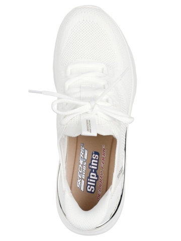 Pantofi dama sport Skechers® Bobs Squad 117617 WHT - Img 6