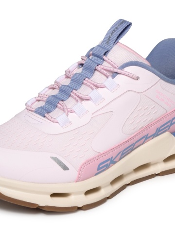 Pantofi dama sport Skechers®, GLIDE-STEP, din material textil 303654L LTPK - Img 4