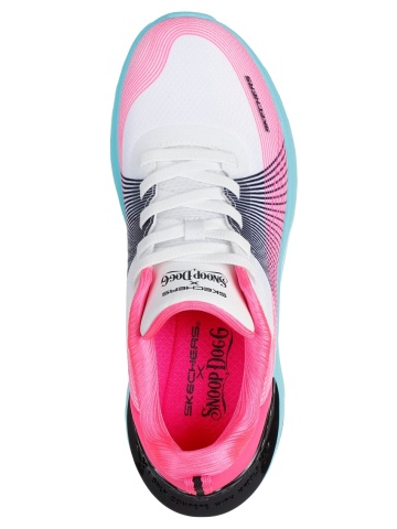Pantofi dama sport Skechers®Sneakers Snoop Dogg: Snoop Ace - Cyber Walker 186025 WLBP - Img 2