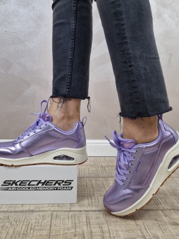 Pantofi dama sport SKECHERS UNO - METALLIXS 177109 LAV - Img 13