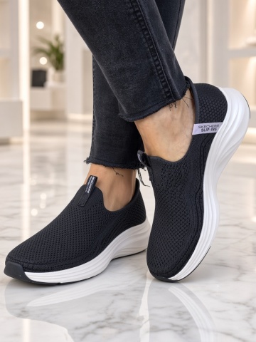 Pantofi dama sport Skechers VAPOR FOAM-LUXE BREEZE 150408 BLK - Img 7